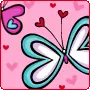 cute kawaii butterfly