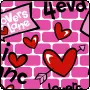 cute kawaii love wall