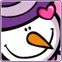 cute kawaii snowman