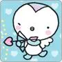 cute kawaii cupid penguin