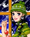 fashion winter girl