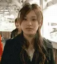cute asian girl sending kisses