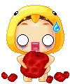 cute kawaii chick girl