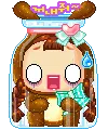 cute kawaii teddy bear girl