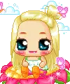 cute kawaii blonde girl