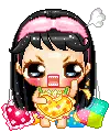 cute kawaii brunette girl