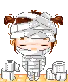 cute kawaii halloween girl