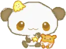 cute kawaii sakurapop panda