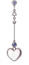 cute kawaii heart chain