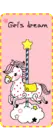cute kawaii girl's dream