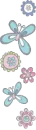 cute kawaii butterflies
