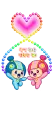 cute kawaii happy lovers