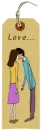 cute kawaii lovers kissing