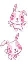 cute kawaii flying puppies