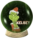 kelsey grinch snow globe