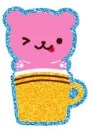 Pink bear