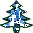 Small sparkling tree