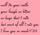 i miss you