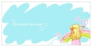 cute kawaii girl so much in love