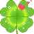 cute kawaii clover