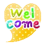cute kawaii welcome heart