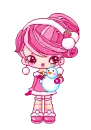 cute kawaii pinkie girl