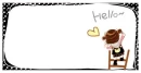 cute kawaii hello sweet girl