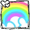 cute kawaii rainbow stars