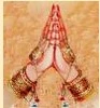 hands of indian girl