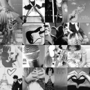 Black and White Colage