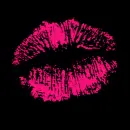 neon glows and neon red kiss