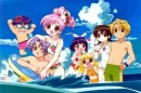 at the beach