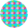cute kawaii button