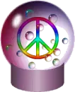 Peace Snowglobe