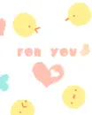 cute kawaii little chicks for you
