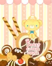 cute kawaii sweet cookie house