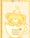 cute kawaii sweet cookie house