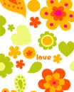 cute colourful flowers