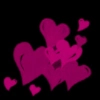 pink hearts