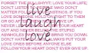 live laugh love