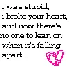 falling apart