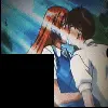 Kiley kisses Momo