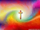 Cross on Rainbow