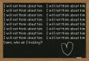 I will not think about him