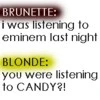 blondes