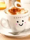 cute cappuccino