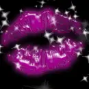 glitter kiss