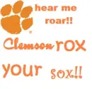 clemson rox your sox