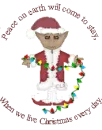 peace xmas troll