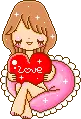 kawaii with heart